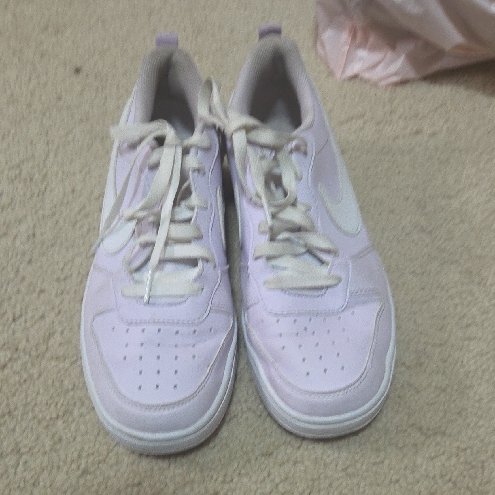 Nike Youth Light Purple and White Sneakers